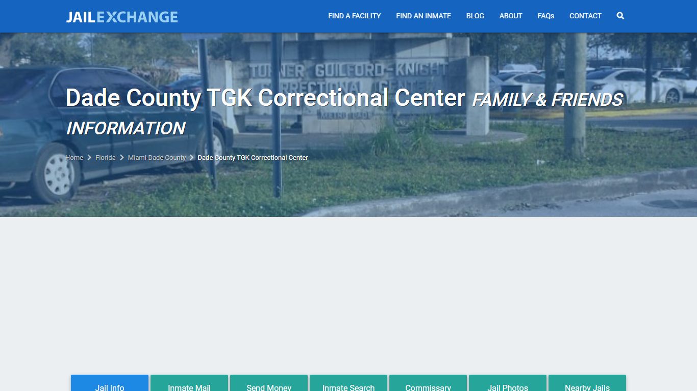 Dade County TGK Correctional Center FL - JAIL EXCHANGE